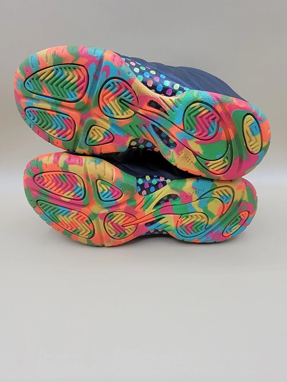 Nike Lil Posite One Fruity Pebbles Little Kids Shoes Size 12C Black Multicolor